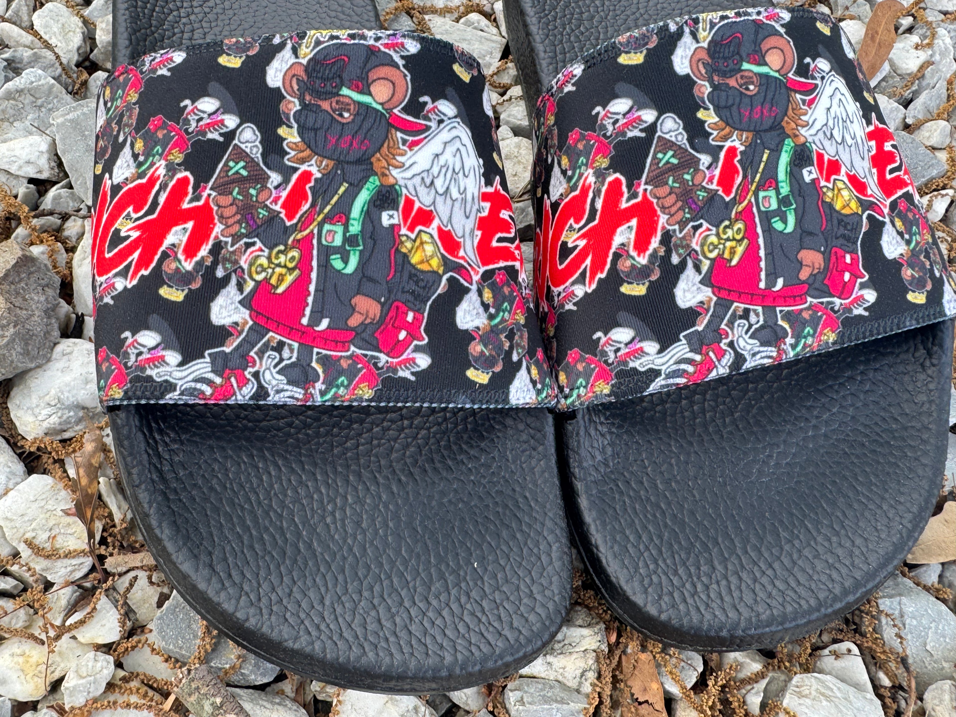 Rich Loner$ Comfort Slides